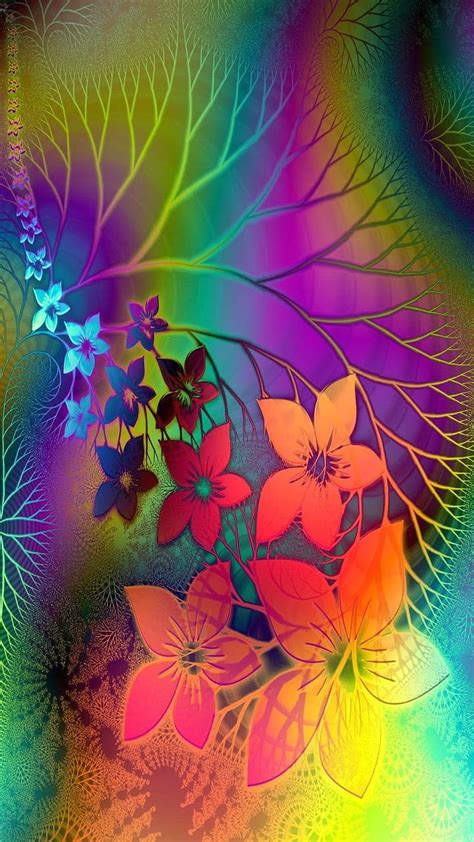 720P Free download | Psychedelic Flowers HD phone wallpaper | Pxfuel