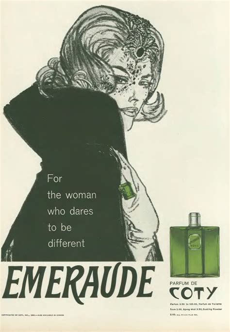 Emeraude Parfum Coty perfume - a fragrance for women 1921