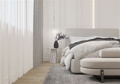 MINIMALIST SCANDINAVIAN BEDROOM on Behance