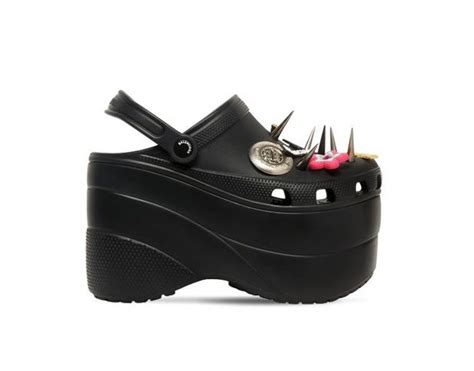 Balenciaga Offers Platform Crocs In Two New Colors