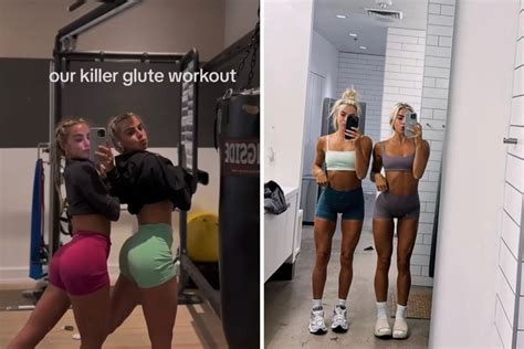 Cavinder twins reveal their "killer glute workout" in viral TikTok