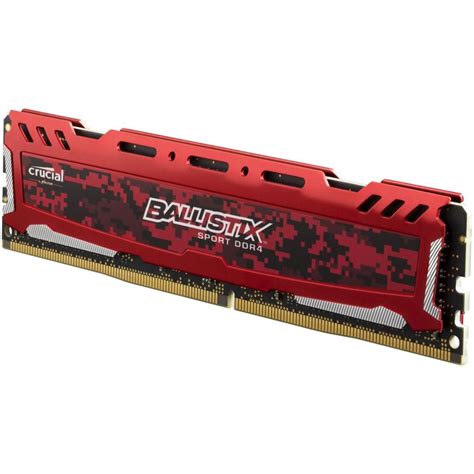 8GB Crucial Ballistix Sport LT PC4-19200 2400MHz CL16 DDR4 Memory ...