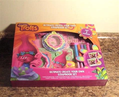 Trolls Poppy Ultimate Create Your Own Scrapbook Art Activity Set Makes ...