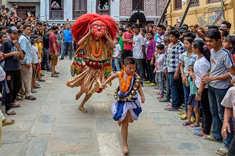 Festival Indra Jatra - Trek Dream Nepal - Spécialiste du trekking au Népal