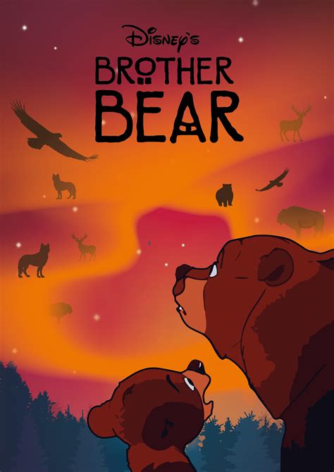 Alternative movie poster - Brother Bear (2003) :: Behance