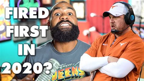 Texas Longhorns coach Tom Herman has the best odds to get fired in 2020 according to this - YouTube