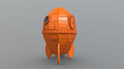 Rocket v2.0 - 'Wallace & Gromit: The Big Fix Up' - 3D model by leebowditch [2d570d0] - Sketchfab