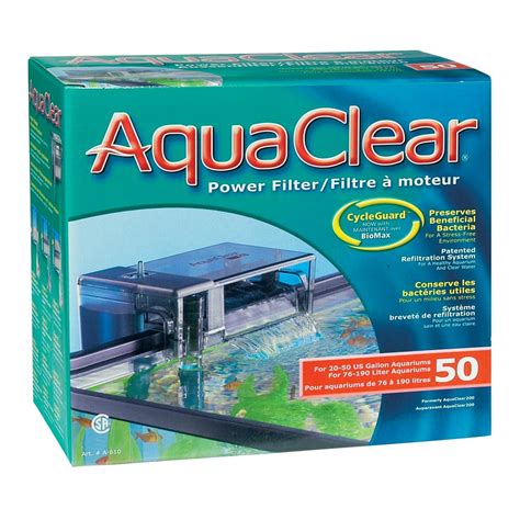 AquaClear Fish Tank Filter - 20 to 50 Gallons - 50v - Walmart.com ...