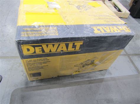 DeWalt DWS780 12 Inch Double Bevel Sliding Compound Miter Saw | eBay