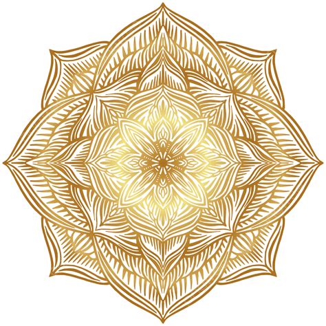 Luxury Ornamental Mandala Vector Art PNG, Luxury Gold Mandala ...