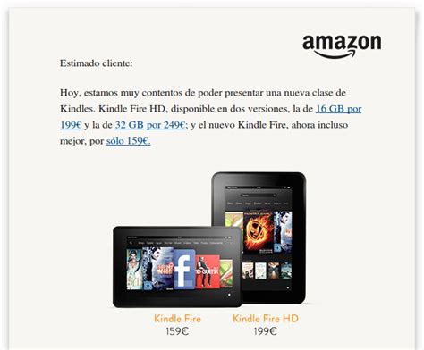 La compañía Amazon presenta los Kindle Fire HD y una nueva versión del Kindle original ...