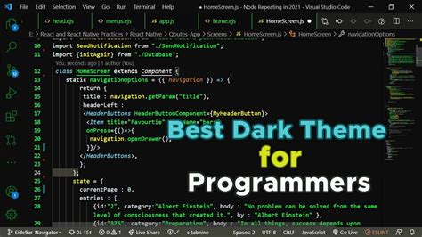 Best Dark Theme for VS Code | Dark Theme By Sanan - YouTube