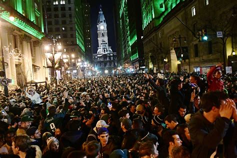 Photos: Philly takes to streets to celebrate Eagles’ first Super Bowl ...