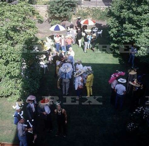 Freddie's hat party garden lodge | Freddie mercury, Queen freddie mercury, Jim hutton freddie ...