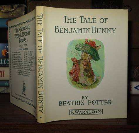 THE TALE OF BENJAMIN BUNNY by Beatrix Potter: Hardcover (1904) | Rare Book Cellar