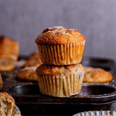 Banana, date and pecan muffins with cinnamon sugar - Simply Delicious