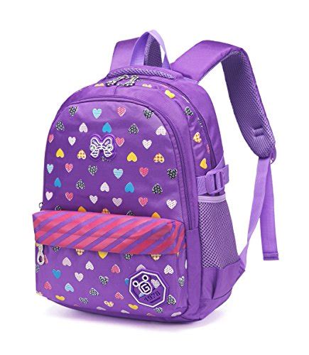 BLUEFAIRY Hearts kids School Backpacks for Little Girls Preschool Kindergarten School bags ...