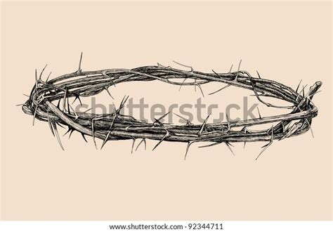 Jesus Crown Thorns Drawing Photos and Images