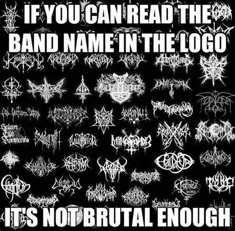 The 10 Most Malevolent Black Metal Logo Memes | Louder