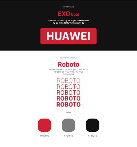 Huawei Rebranding on Behance