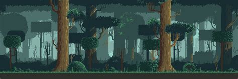 Pixel art Forest by edermunizz