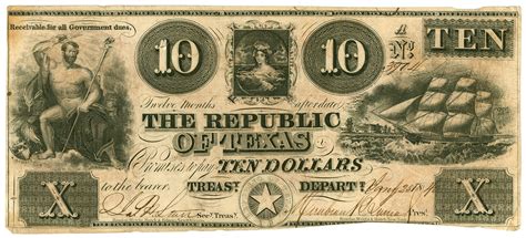 Republic of Texas Paper Money & Documents