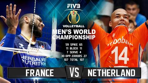 France vs. Netherlands | Volleyball Highlights | Men's World ...