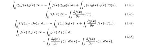 How to deduce Green's formulas from Gauss-Green's theorem ...