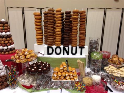 Custom Donut Display - Get Creative with Our Caterers!