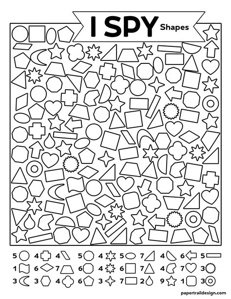 Shapes activity, Worksheets for kids, Activity sheets for kids