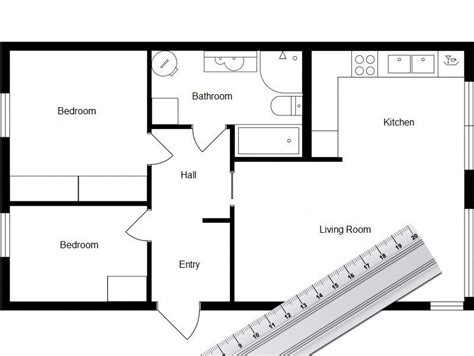 Free House Plan Drawing Software Online 2d Floor Plans For Estate Agents