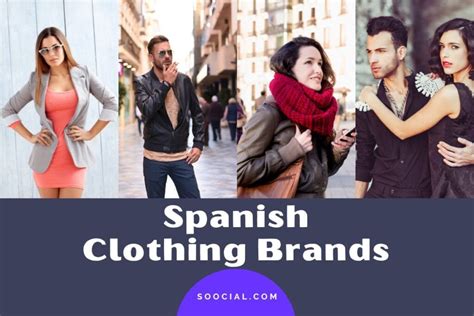 25 Spanish Clothing Brands To Dress Fashionably - Soocial