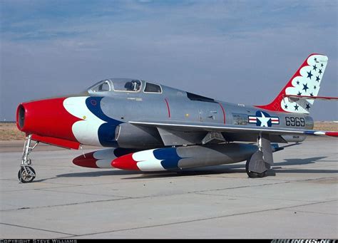 Republic F-84F Thunderstreak aircraft picture | F-84 Thunderstreak | Pinterest | The o'jays ...