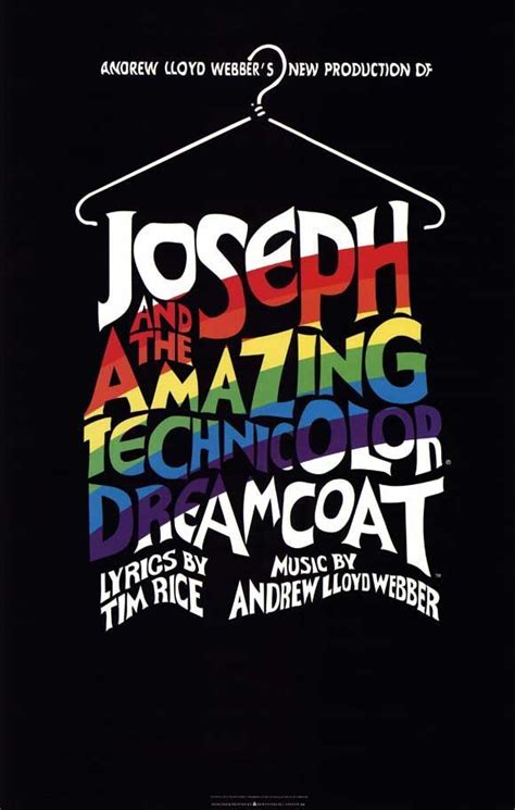 Joseph and the Amazing Technicolor Dreamcoat 27x40 Broadway Show Poster ...