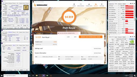 AKM`s 3DMark - Port Royal score: 14319 marks with a GeForce RTX 3090