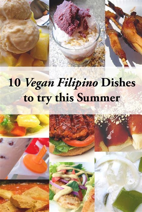 10 Vegan Filipino Dishes for the Summer - ASTIG Vegan