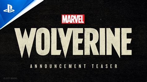 Marvel's Wolverine – PlayStation Showcase 2021: Announcement Teaser ...