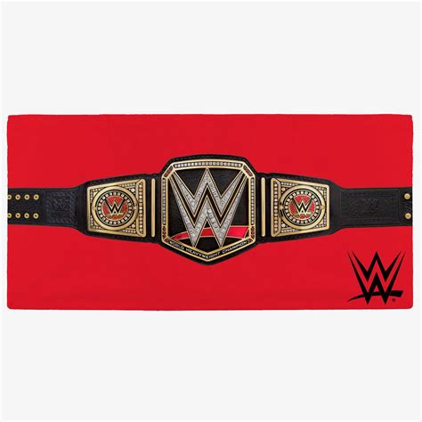 WWE Championship Belt Towel – wrestlingshop.com