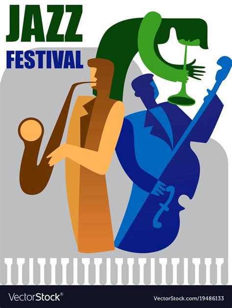 Jazz festival Royalty Free Vector Image - VectorStock