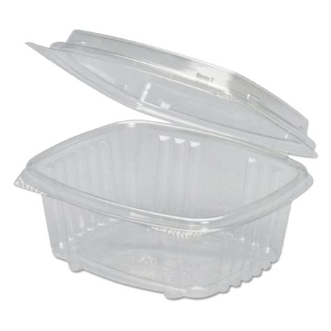 12 oz. Clear Hinged Deli Container - Pak-Man Food Packaging Supply