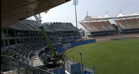 Chennai Updates on Twitter: "Status & interiors of the revamped Madras Cricket Club (MCC) stand ...