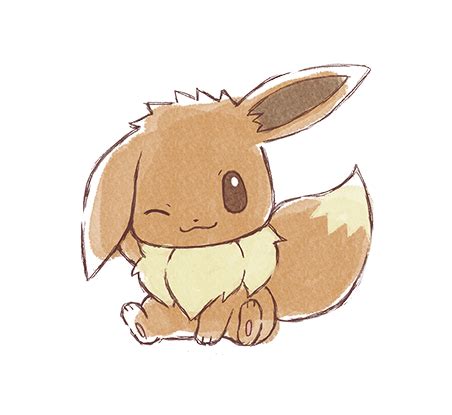 Eevee Kuji Artwork | Eevee cute, Pokemon drawings, Cute pokemon wallpaper