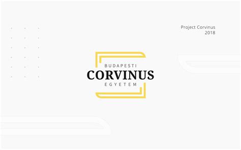 'Corvinus University of Budapest' redesign on Behance