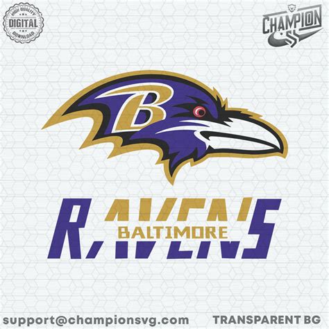 Baltimore Ravens Logo Team SVG - ChampionSVG