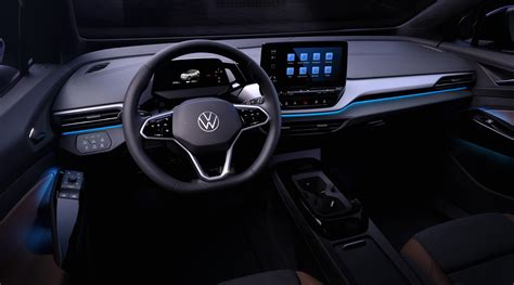 VW's all-electric ID.4 will use interior lighting to communicate with the driver | TechCrunch