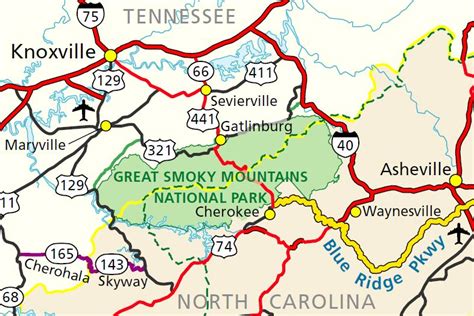 Clingmans Dome Map