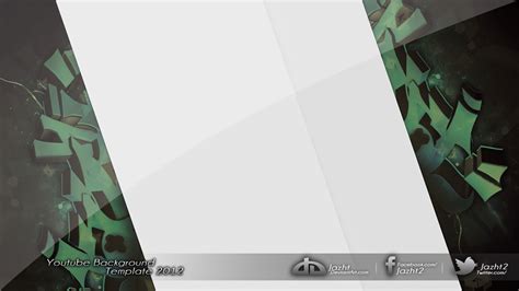 Youtube Background Template + PSD by Jazht on DeviantArt