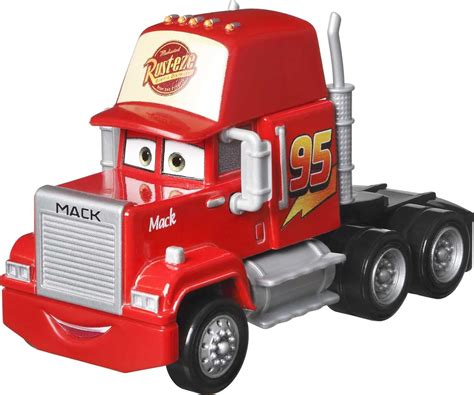 Amazon.com: Disney Cars Toys and Pixar's Cars Mack Vehicle, 1:55 Scale ...