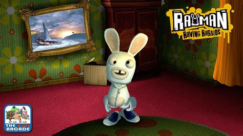 Rayman Raving Rabbids - Rayman becomes a Raving Rabbid (Xbox One/360 Gameplay) - YouTube