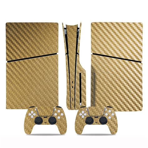 Skin Stickers for PS5, Cover Wrap for PS5 Disc Edition Console and Wireless Controllers, Full ...